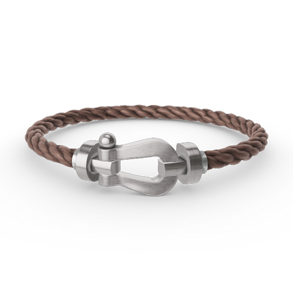 ¡®Sprite Jewelry¡¯FORCE LARGE HORSESHOE NO DIAMOND BRACELET SILVER