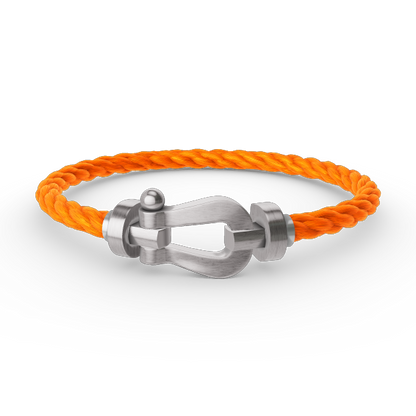 ¡®Sprite Jewelry¡¯FORCE LARGE HORSESHOE NO DIAMOND BRACELET SILVER
