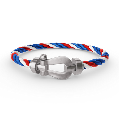 ¡®Sprite Jewelry¡¯FORCE LARGE HORSESHOE NO DIAMOND BRACELET SILVER