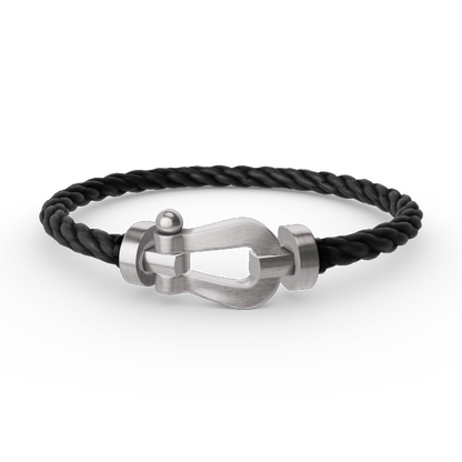 ¡®Sprite Jewelry¡¯FORCE LARGE HORSESHOE NO DIAMOND BRACELET SILVER