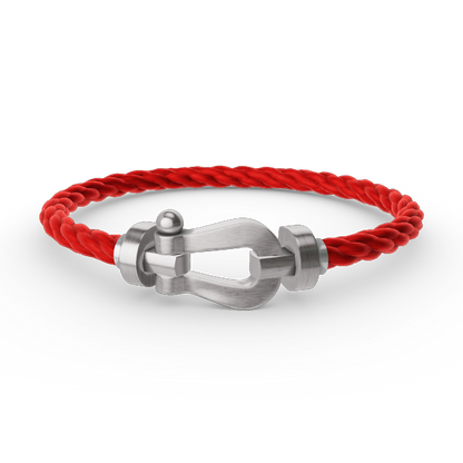 ¡®Sprite Jewelry¡¯FORCE LARGE HORSESHOE NO DIAMOND BRACELET SILVER