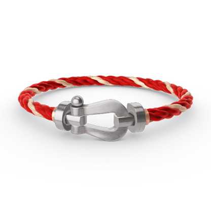 ¡®Sprite Jewelry¡¯FORCE LARGE HORSESHOE NO DIAMOND BRACELET SILVER