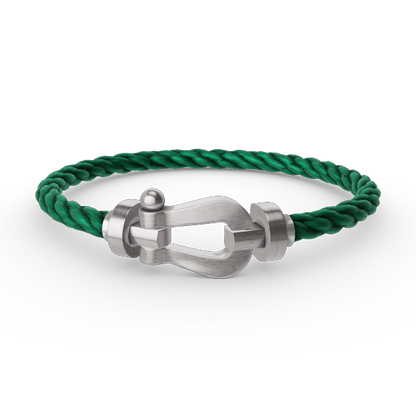 ¡®Sprite Jewelry¡¯FORCE LARGE HORSESHOE NO DIAMOND BRACELET SILVER
