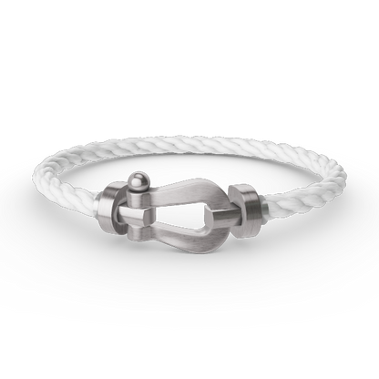 ¡®Sprite Jewelry¡¯FORCE LARGE HORSESHOE NO DIAMOND BRACELET SILVER