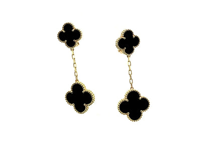 ¡®Sprite Jewelry¡¯CLOVER 2 MOTIFS  EARRINGS (MULTIPLE CHOICESC