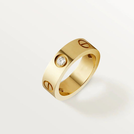 ¡®Sprite Jewelry¡¯LOVE RING 5.5MM 3 DIAMONDS PINK GOLD