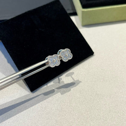 ¡®Sprite Jewelry¡¯CLOVER MINI DIAMOND STUD EARRINGS