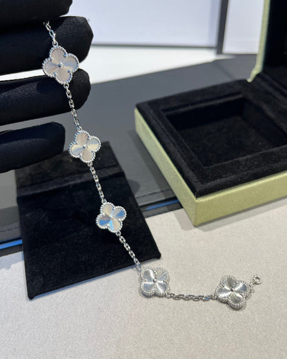 [Sprite Jewelry]New  CLOVER 5 MOTIF LASER BRACELET COLLECTION