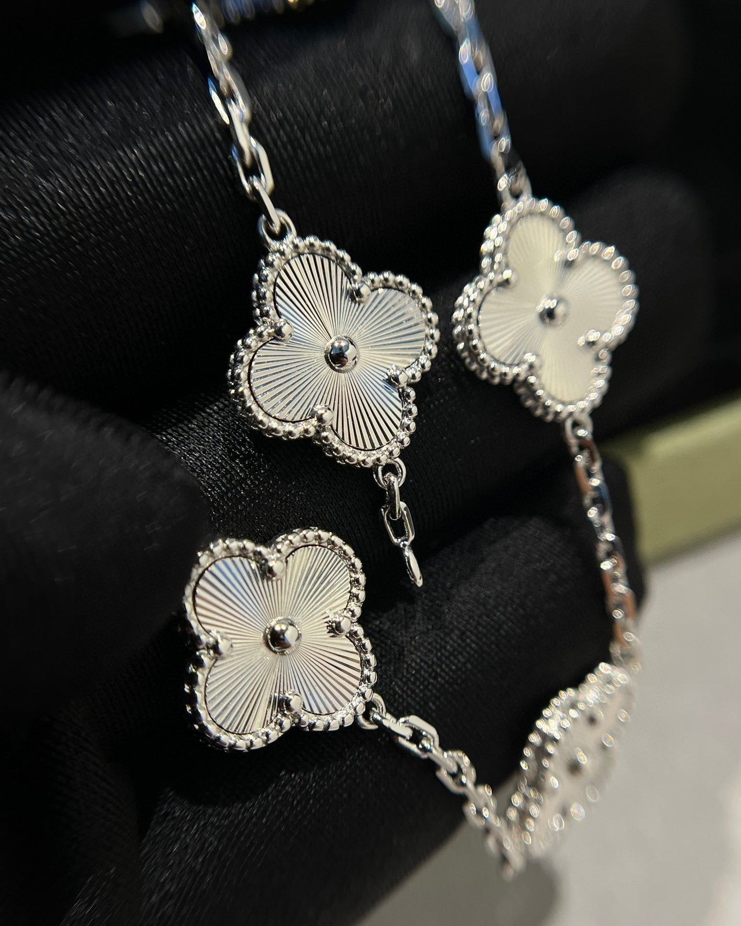 [Sprite Jewelry]New  CLOVER 5 MOTIF LASER BRACELET COLLECTION