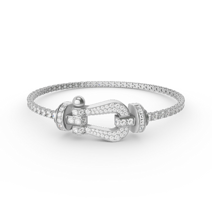 ¡®Sprite Jewelry¡¯FORCE  LARGE HORSESHOE FULL DIAMOND TENNIS BRACELET