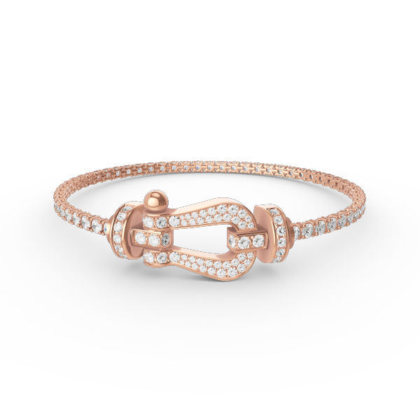 ¡®Sprite Jewelry¡¯FORCE  LARGE HORSESHOE FULL DIAMOND TENNIS BRACELET