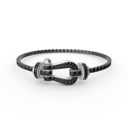 ¡®Sprite Jewelry¡¯FORCE  LARGE HORSESHOE FULL DIAMOND TENNIS BRACELET
